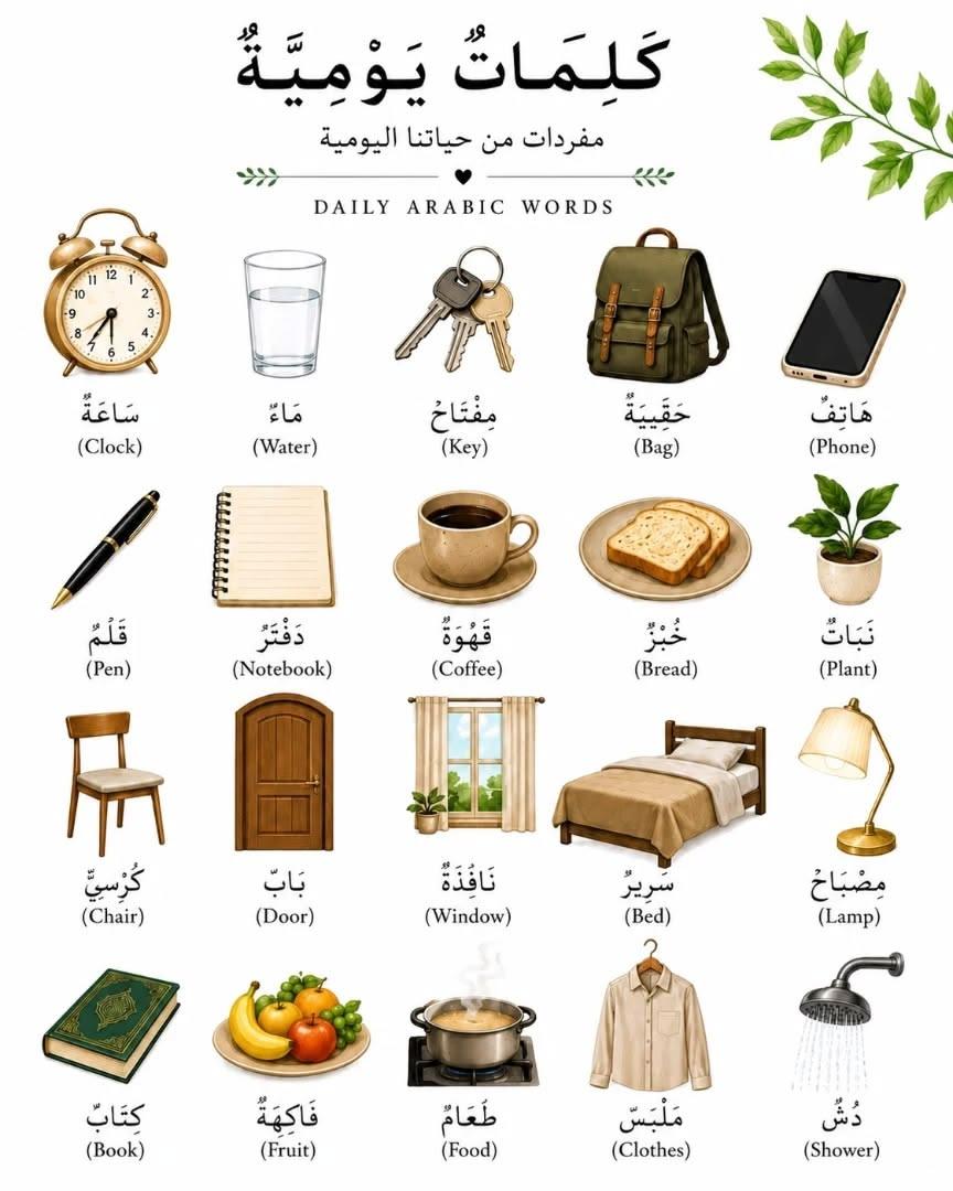 مفردات يومية